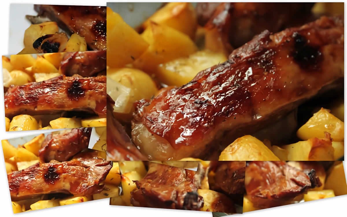 Lee más sobre el artículo Cordero asado a la miel