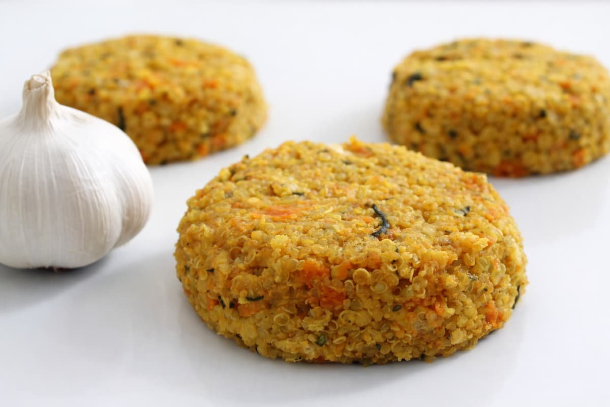 Como hacer hamburguesas de quinoa
