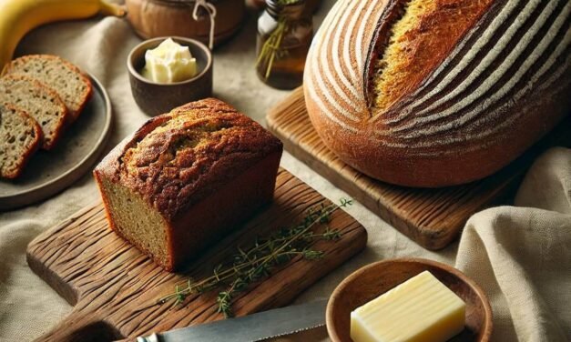 Horneado fácil: Recetas de pan de campo y banana