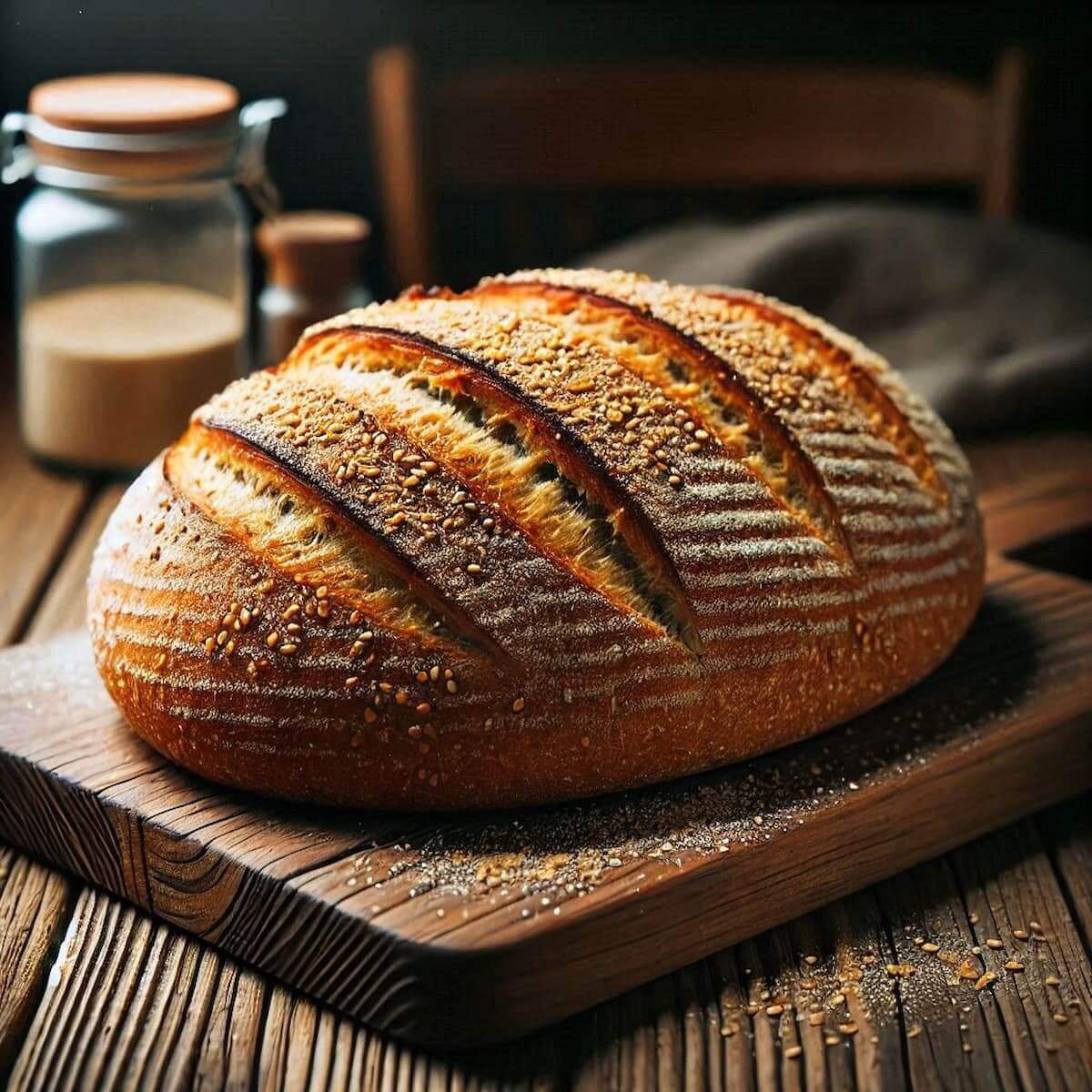 Un momento acogedor: disfruta del pan casero